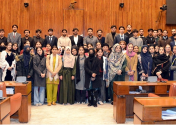 Air University students visit Parliament House for educational study tour