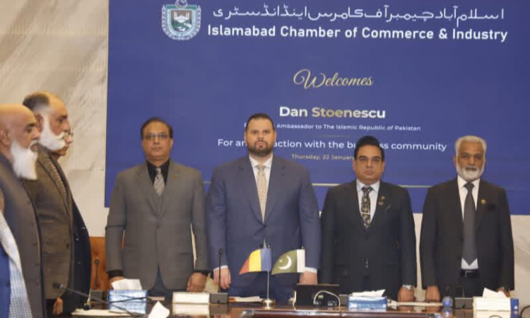 ICCI, Romanian Envoy explore EU Trade Corridor via Constanta to boost Pakistan exports
