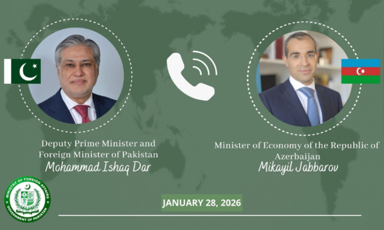 Ishaq Dar, Azerbaijan’s Economy Minister discuss trade and investment ties