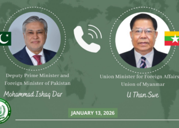 Dar holds telephone conversation with Myanmar FM