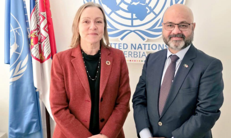 Pakistani ambassador meets UN resident coordinator in Serbia