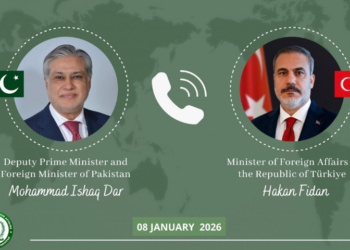 Ishaq Dar, Turkish FM Hakan Fidan discuss bilateral ties, global developments