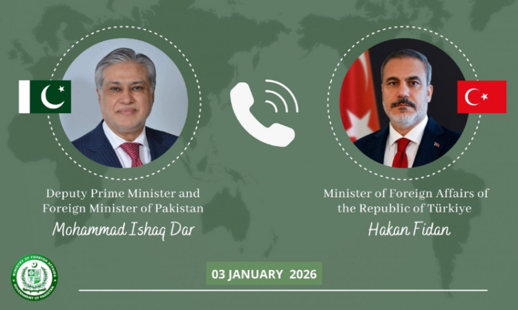 Ishaq Dar holds phone call with Turkish FM, discusses regional situation and bilateral cooperation
