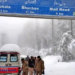 Fresh snowfall blankets Murree as police issue safety advisory amid tourist influx