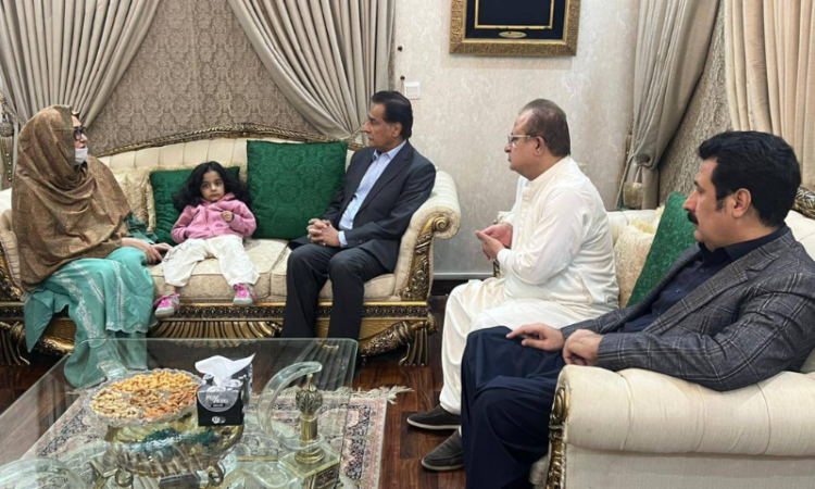 NA Speaker visits MNAs’ residences, offers condolences and inquires after health