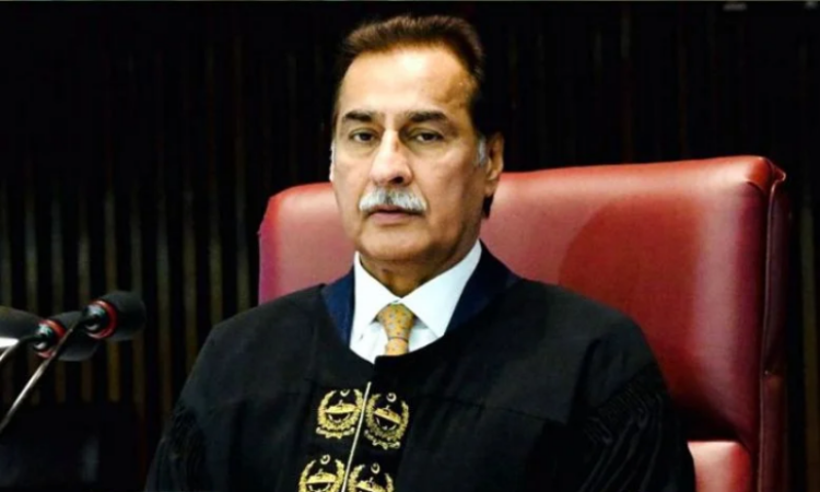 Speaker NA says criticism of judiciary, armed forces not allowed on Assembly floor