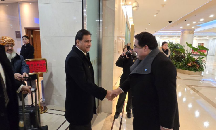 Pakistani parliamentary delegation led by Speaker NA arrives in Beijing for official visit