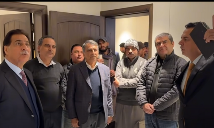 NA Speaker reviews progress of 104 family suites at Parliament Lodges