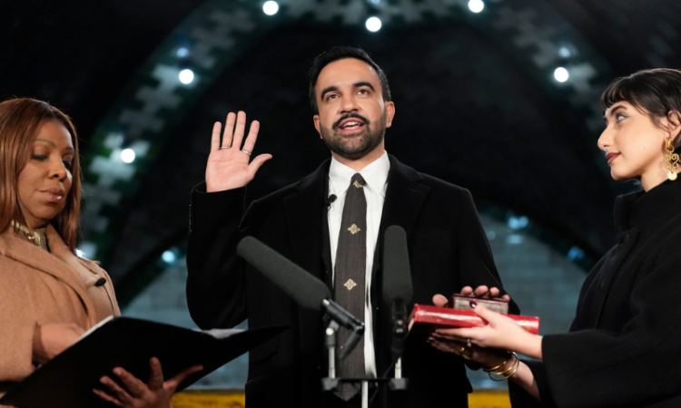 Zohran Mamdani sworn in as New York’s first Muslim mayor, begins four-year term