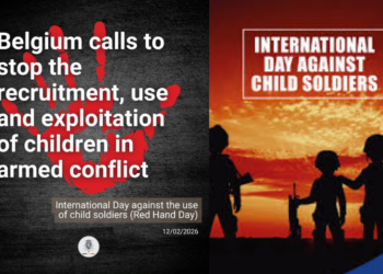 Belgium reaffirms commitment to protect children on International Day Against the Use of Child Soldiers