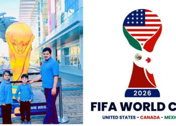 FIFA World Cup 2026 fever reaches new heights in Houston: giant trophy installation captivates at discovery green