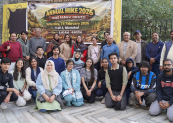 IMDC, Dr. Akbar Niazi Teaching Hospital organise ‘Hike Against Obesity’ at Margalla Hills