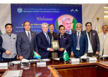 ICCI President, South African envoy firm to promote trade and investment ties