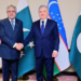 Ishaq Dar meets Uzbek President Mirziyoyev during state visit to Pakistan