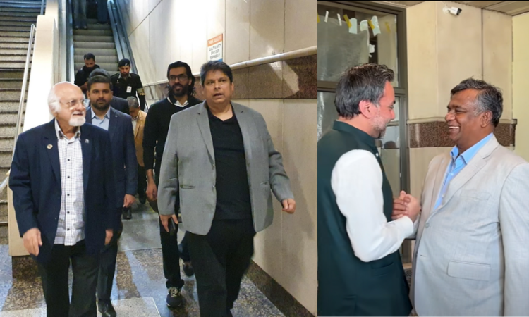 ICC Deputy Chair, BCB President arrive in Lahore amid T20 World Cup controversy