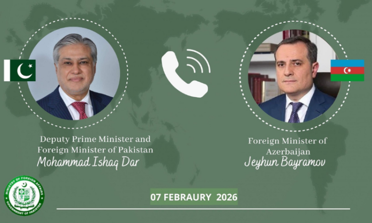 Azerbaijan FM calls Ishaq Dar, offers condolences over Islamabad blast