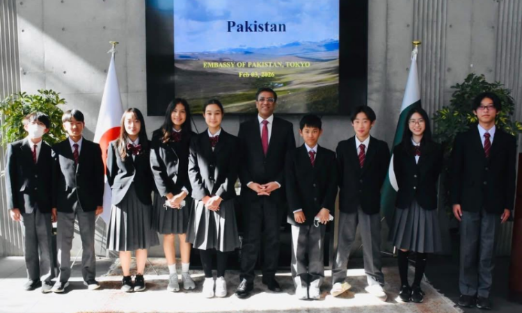 Pakistan Envoy welcomes Japanese students, highlights bilateral friendship