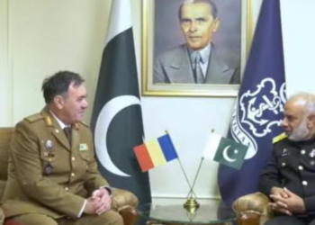 Romanian defence delegation meets Pakistan Navy Chief to discuss bilateral cooperation