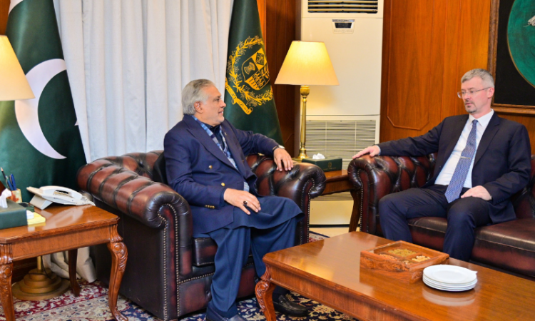 Ishaq Dar, Russian Ambassador review bilateral ties, condemn Islamabad terror attack