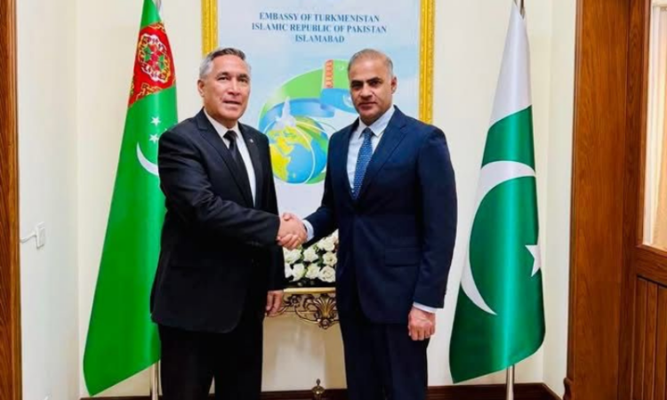 Senator Abid Sher Ali, Turkmen Envoy discuss strengthening bilateral cooperation