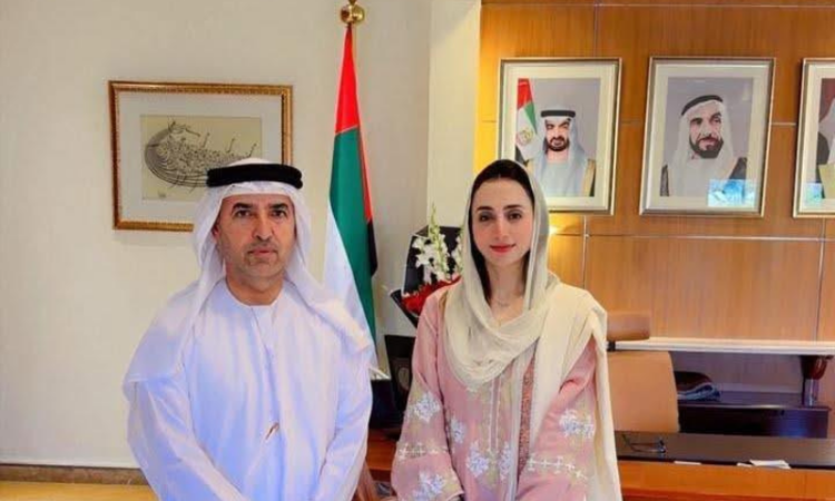 Advisor to Senate Chairman meets UAE Ambassador, discusses parliamentary and economic cooperation
