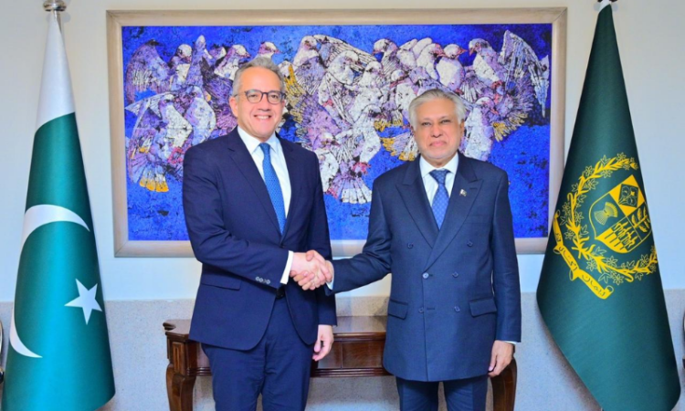 UNESCO DG Khalid El-Enany calls on Ishaq Dar