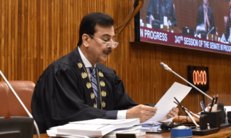 Senate Chairman orders austerity measures, targets Rs700–750 million savings