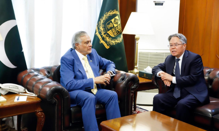 Ishaq Dar, Chinese Envoy discuss regional developments, reaffirm commitment to dialogue