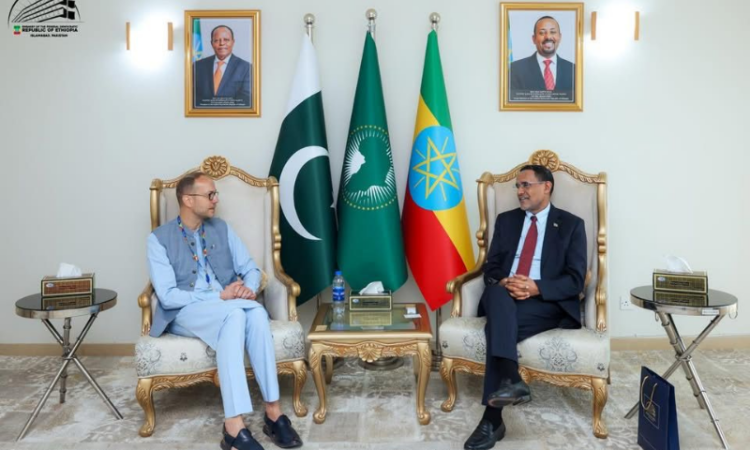 Ethiopian Ambassador, ILO country director discuss cooperation on labour and development