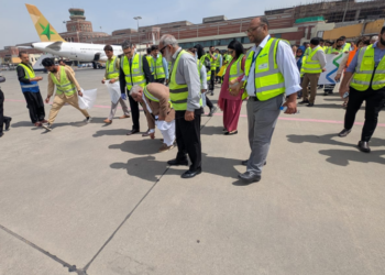 FOD Walk conducted at Allama Iqbal International Airport, Lahore to strengthen airside safety