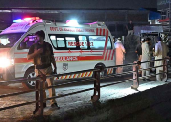 Seven policemen martyred in IED attack on police vehicle in Lakki Marwat