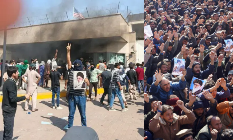 Nine killed, over 20 injured in clashes outside US Consulate in Karachi amid protests over Khamenei’s killing