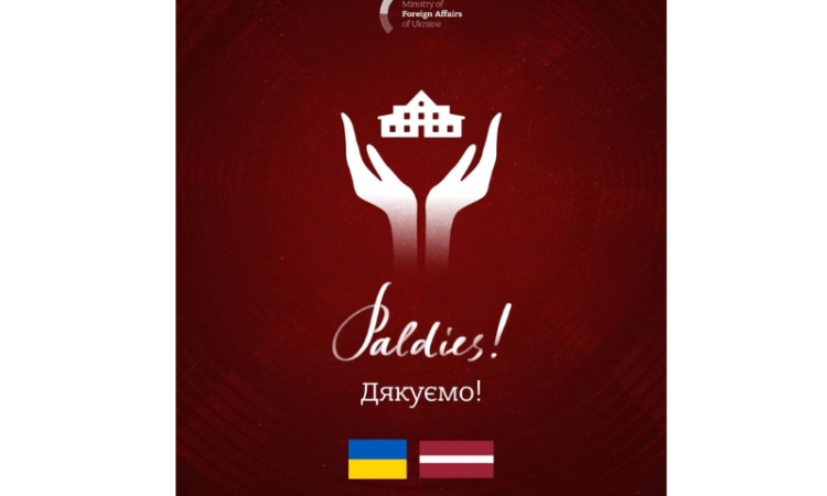 Latvia pledges €6.8 million for Ukraine’s reconstruction, backs war crimes tribunal