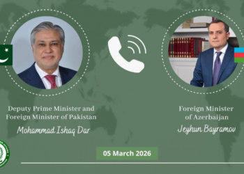 Dar, Azerbaijan FM discuss regional tensions after drone attacks