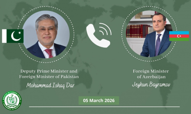 Dar, Azerbaijan FM discuss regional tensions after drone attacks