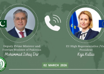 Pakistan, EU discuss regional tensions, call for diplomacy and de-escalation