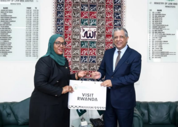 Rwanda High Commissioner meets Law Minister Tarar to advance bilateral cooperation