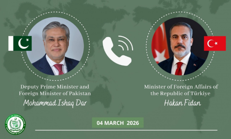 Dar holds talks with Turkish Foreign Minister on regional tensions