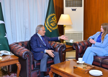 British High Commissioner meets DPM Ishaq Dar to discuss regional tensions