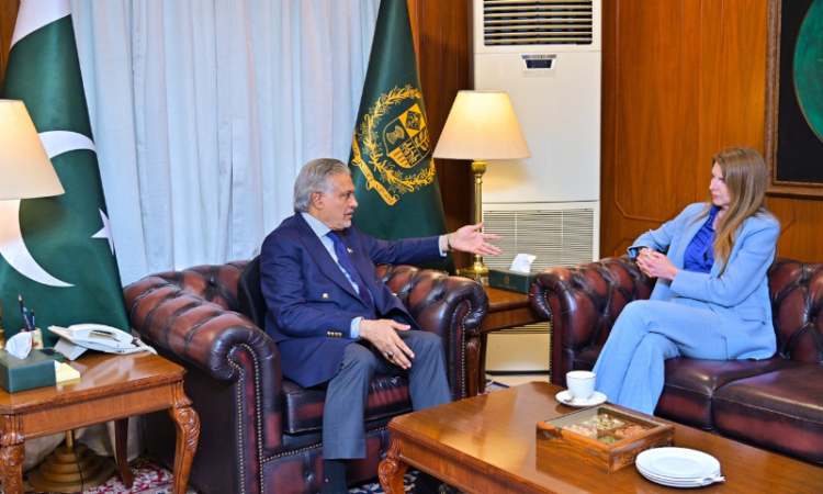 British High Commissioner meets DPM Ishaq Dar to discuss regional tensions