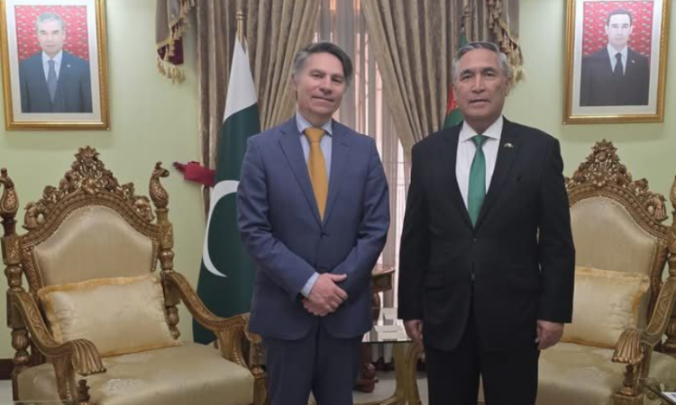 Ambassador designate of Portugal to Pakistan meets Turkmenistan envoy