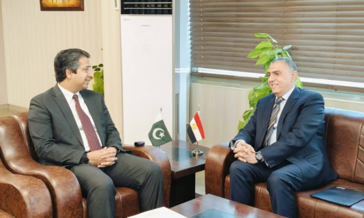 Coordinator to PM meets Ambassador of Egypt, discusses strengthening bilateral trade ties
