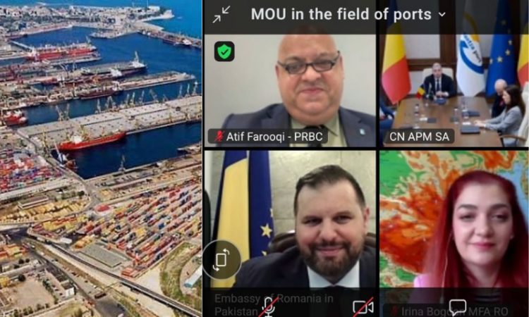 Romania and Pakistan sign memorandum of understanding on port cooperation