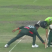 Salman Ali Agha run out in bizarre fashion as Pakistan post 274 in second ODI against Bangladesh