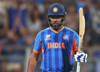 Samson’s blazing 89 powers India to 253/7 against England in T20 World Cup semi-final