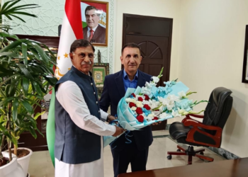 Tajik Envoy, DG NLPD discuss academic and cultural cooperation
