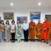 Pak envoy receives a group of Thai monks
