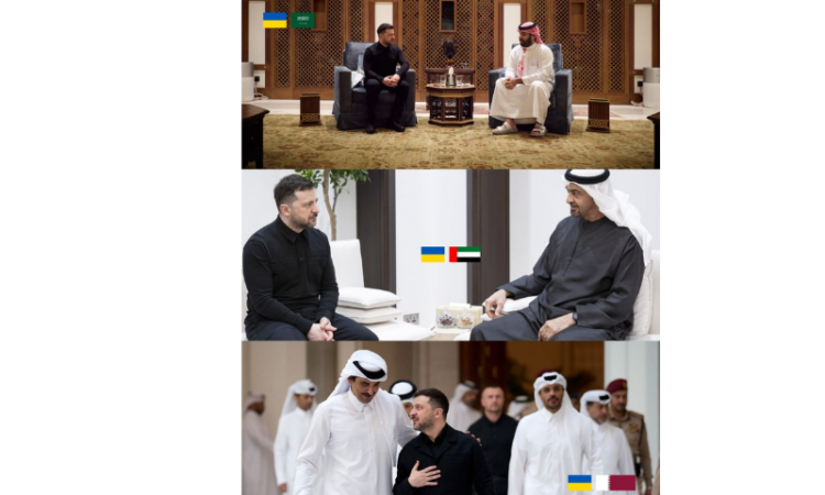 Zelenskyy concludes Gulf tour, secures defence and investment commitments