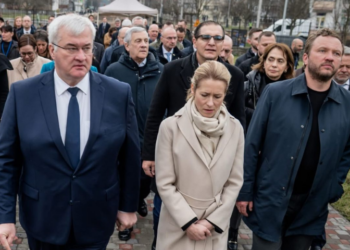 EU leaders Mark Bucha anniversary, vow accountability for Russia’s actions