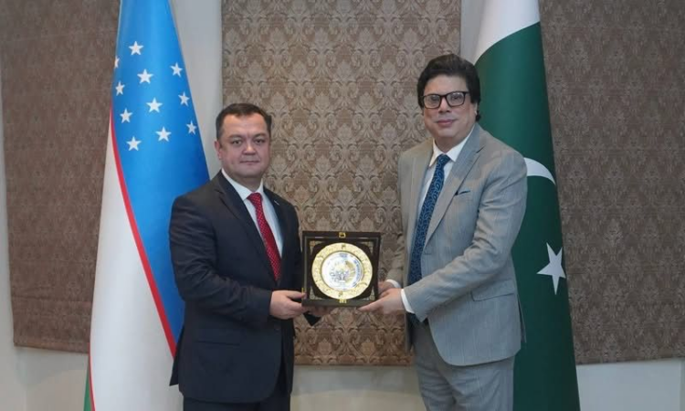 Uzbek Ambassador meets director of a pharmaceutical company